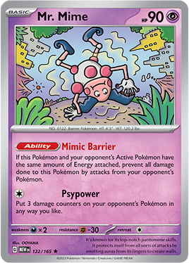 Pokémon | MEW | 122 | Mr. Mime