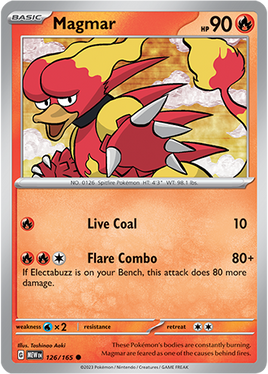 Pokémon | MEW | 126 | Magmar