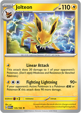 Pokémon | MEW | 135 | Jolteon