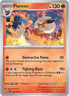 Pokémon | MEW | 136 | Flareon