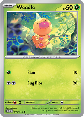 Pokémon | MEW | 013 | Weedle