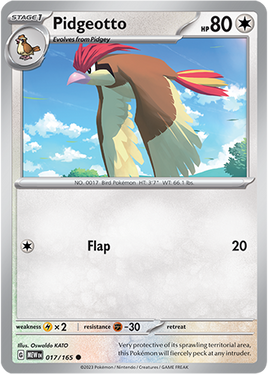 Pokémon | MEW | 017 | Pidgeotto