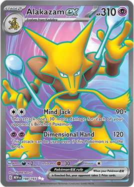 Pokémon | MEW | 188 | Alakazam ex (☆☆)