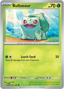 Pokémon | MEW | 001 | Bulbasaur