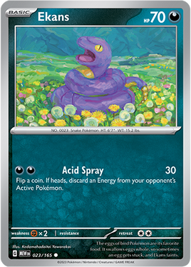 Pokémon | MEW | 023 | Ekans