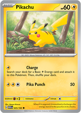 Pokémon | MEW | 025 | Pikachu