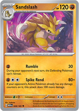 Pokémon | MEW | 028 | Sandslash