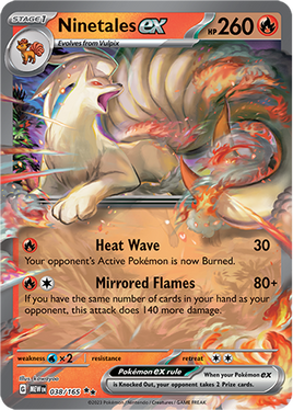 Pokémon | MEW | 038 | Ninetales ex