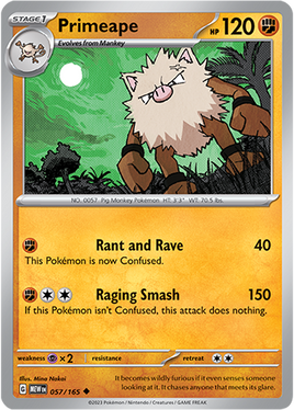 Pokémon | MEW | 057 | Primeape