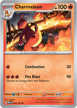 Pokémon | MEW | 005 | Charmeleon