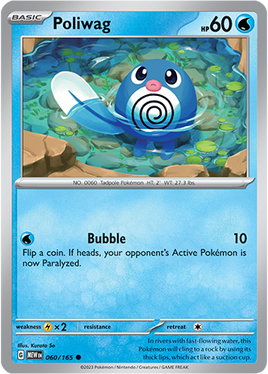 Pokémon | MEW | 060 | Poliwag