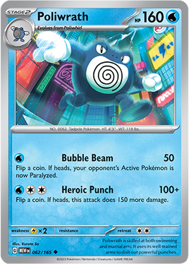 Pokémon | MEW | 062 | Poliwrath