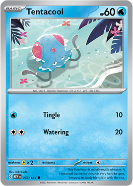 Pokémon | MEW | 072 | Tentacool