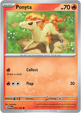 Pokémon | MEW | 077 | Ponyta