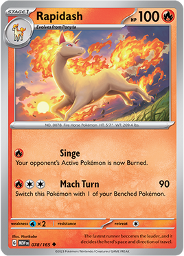 Pokémon | MEW | 078 | Rapidash