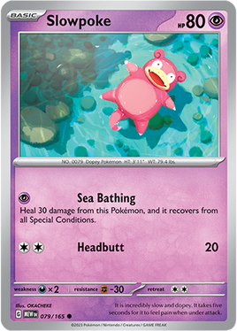 Pokémon | MEW | 079 | Slowpoke