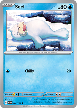 Pokémon | MEW | 086 | Seel