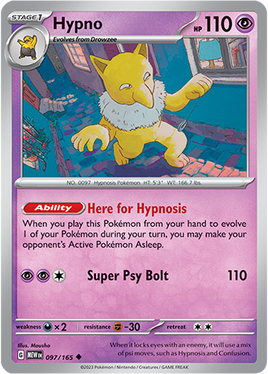 Pokémon | MEW | 097 | Hypno