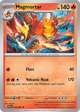 Pokémon | PAF | 010 | Magmortar