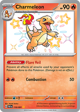 Pokémon | PAF | 110 | Charmeleon