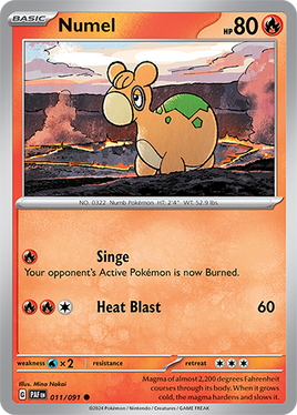 Pokémon | PAF | 011 | Numel