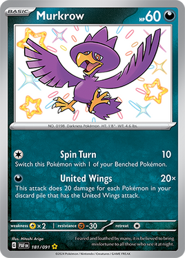 Pokémon | PAF | 181 | Murkrow