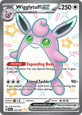 Pokémon | PAF | 222 | Wigglytuff ex