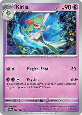 Pokémon | PAF | 028 | Kirlia