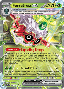 Pokémon | PAF | 002 | Forretress ex