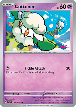 Pokémon | PAF | 034 | Cottonee