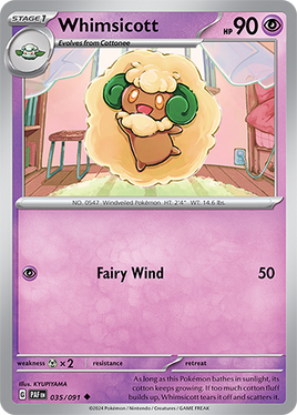 Pokémon | PAF | 035 | Whimsicott