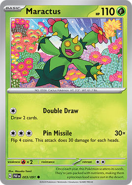 Pokémon | PAF | 003 | Maractus