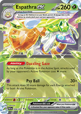 Pokémon | PAF | 006 | Espathra ex