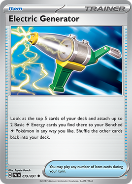 Pokémon | PAF | 079 | Electric Generator