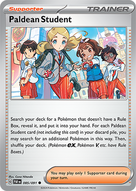 Pokémon | PAF | 085 | Paldean Student