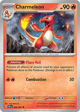 Pokémon | PAF | 008 | Charmeleon