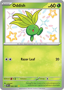 Pokémon | PAF | 092 | Oddish