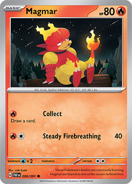 Pokémon | PAF | 009 | Magmar