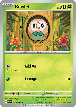 Pokémon | SFA | 003 | Rowlet