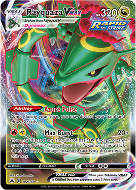 Pokémon | CRZ | 102 | Rayquaza VMAX