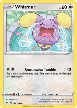 Pokémon | VIV | 135 | Whismur