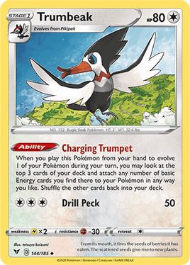 Pokémon | VIV | 144 | Trumbeak