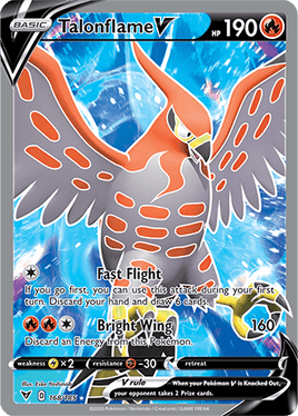 Pokémon | VIV | 168 | Talonflame V