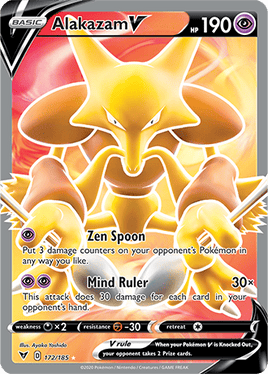 Pokémon | VIV | 172 | Alakazam V