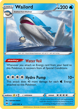 Pokémon | VIV | 032 | Wailord