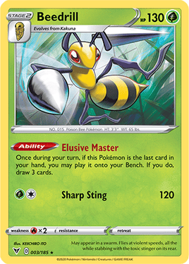 Pokémon | VIV | 003 | Beedrill