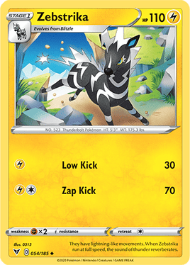 Pokémon | VIV | 054 | Zebstrika