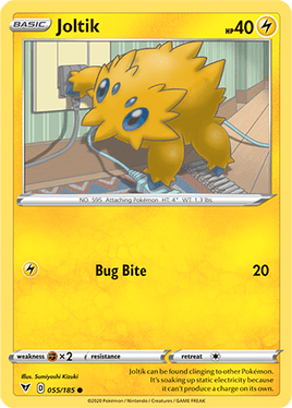 Pokémon | VIV | 055 |•| Joltik