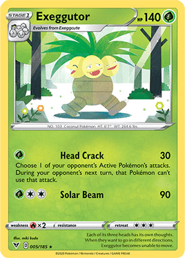 Pokémon | VIV | 005 |★| Exeggutor