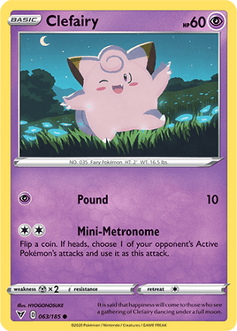 Pokémon | VIV | 063 | Clefairy